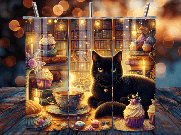Black Cat Coffee Book Club Tumbler Wrap Review