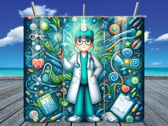 Cartoon Boy Doctor Tumbler Wrap Review