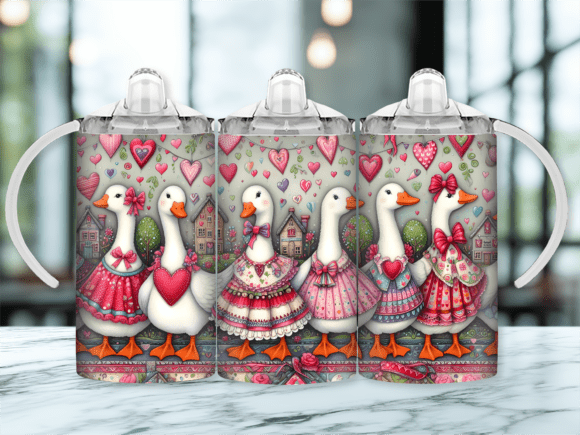 Goose Valentine Sippy Cup Kids Tumbler Review