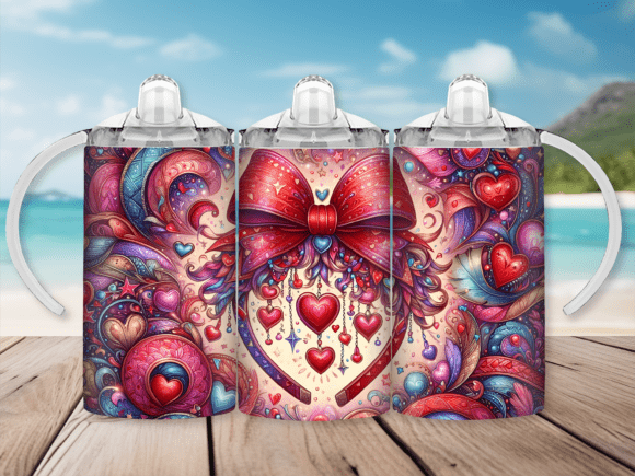 Heart Bow Valentines Day Kids Tumbler Review