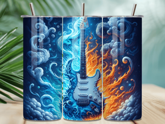 Ice Fire Guitar Elements Tumbler Wrap Review