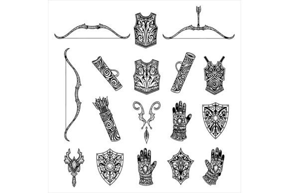Medieval Fantasy Armor and Weapon Set Review