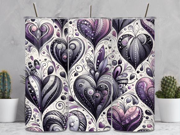 Purple Gothic Filigree Tumbler Wrap Review