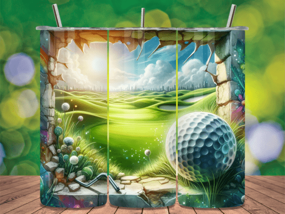 Scenic Golf Course Tumbler Wraps Review
