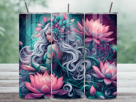 Teal Lotus Fantasy Tumbler Wraps Review